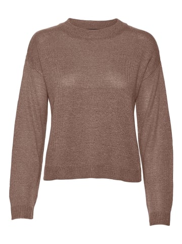 Vero Moda Sweter w kolorze brązowym