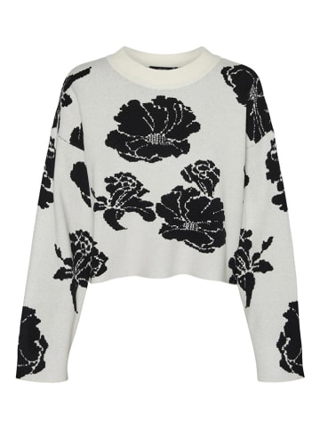 Vero Moda Sweter w kolorze biało-czarnym