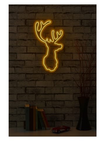 ABERTO DESIGN LED-Dekoleuchte in Gelb - (L)50 x (B)28 cm