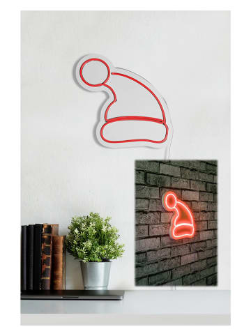 ABERTO DESIGN LED-Dekoleuchte in Rot - (L)28 x (B)26 cm