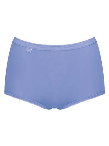 Sloggi 3er-Set: Taillenpantys in Blau/ Weiß