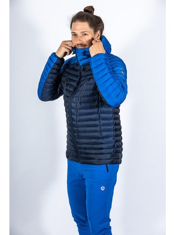 Maul Sport Doorgestikte jas "Kühtai" donkerblauw/blauw