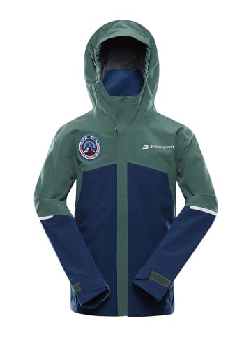 Alpine Pro Funktionsjacke "Goro" in Blau/ Grün