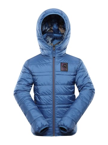 Alpine Pro Dwustronna kurtka pikowana "Eromo" w kolorze niebieskim