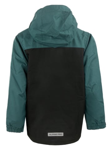 Alpine Pro Winterjacke in Türkis/ Schwarz