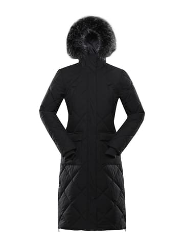 Alpine Pro Doorgestikte mantel "Gosbera" zwart