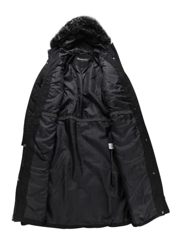 Alpine Pro Doorgestikte mantel "Gosbera" zwart
