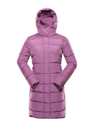 Alpine Pro Płaszcz pikowany "Edora" w kolorze lawendowym