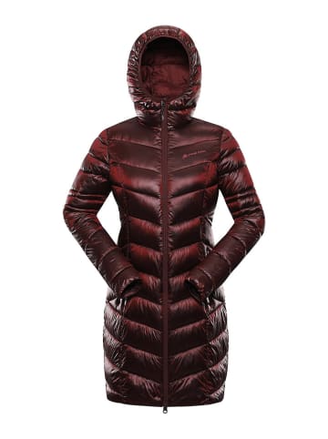 Alpine Pro Steppmantel "Orefa" in Bordeaux