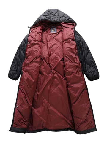 Alpine Pro Płaszcz pikowany "Zarga" w kolorze czarnym