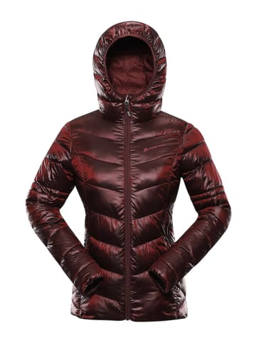 Alpine Pro Doorgestikte jas "Roga" bordeaux