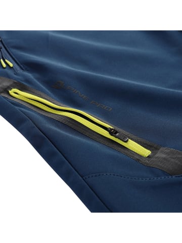 Alpine Pro Spodnie softshellowe "Hurfa" w kolorze granatowym