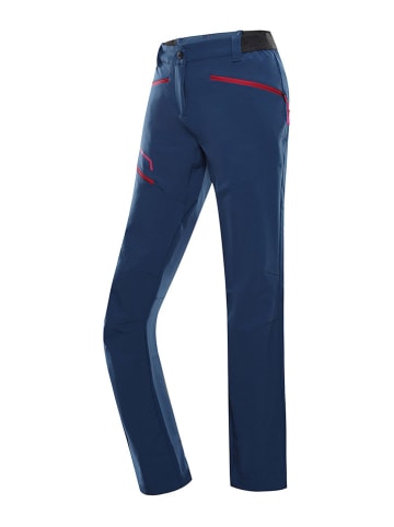 Alpine Pro Spodnie trekkingowe "Ramela" w kolorze niebieskim