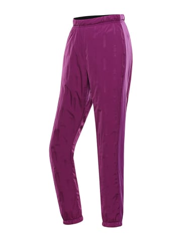 Alpine Pro Doorgestikte broek "Gubera" paars