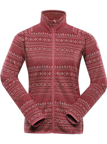 Alpine Pro Fleece vest "Zega" rood