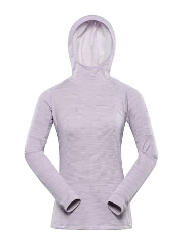 Alpine Pro Fleecehoodie "Gorfa" in Flieder