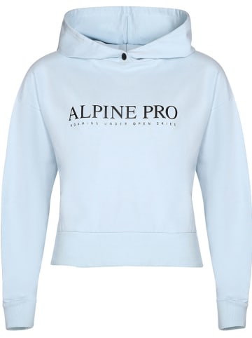 Alpine Pro Hoodie "Jefewa" lichtblauw
