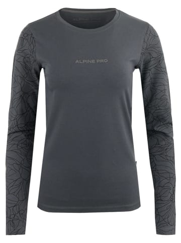 Alpine Pro Koszulka "Opesa" w kolorze antracytowym