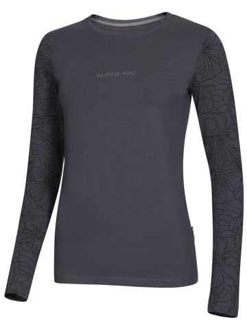 Alpine Pro Koszulka "Udawa" w kolorze szarym