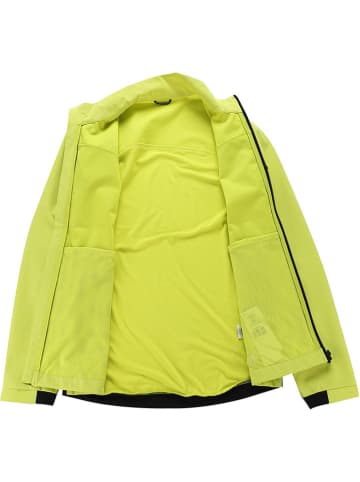 Alpine Pro Kurtka softshellowa "Geroc" w kolorze limonkowym