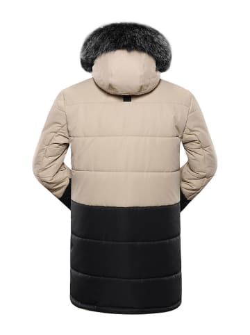 Alpine Pro Winterjacke "Egyp" in Beige/ Schwarz