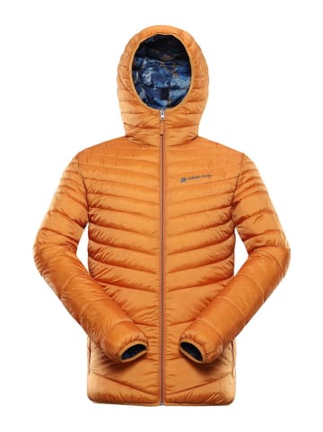 Alpine Pro Dwustronna kurtka pikowana "Erom" w kolorze pomarańczowo-niebieskim