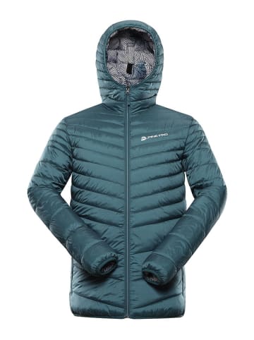 Alpine Pro Wende-Steppjacke "Erom" in Petrol/ Grau