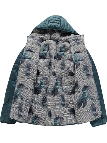 Alpine Pro Wende-Steppjacke "Erom" in Petrol/ Grau