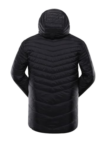 Alpine Pro Omkeerbare doorgestikte jas "Erom" zwart
