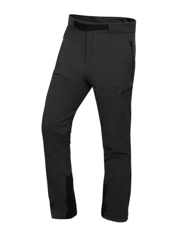 Alpine Pro Spodnie softshellowe "Zebin" w kolorze czarnym