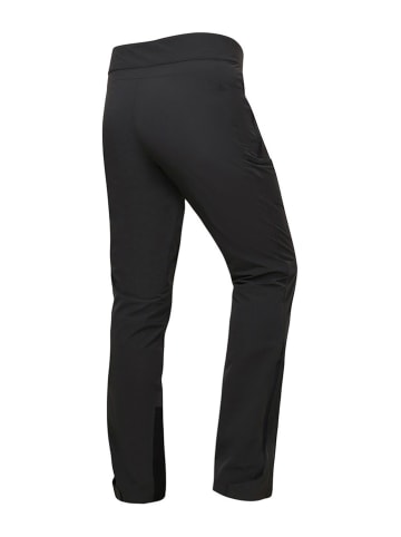 Alpine Pro Spodnie softshellowe "Zebin" w kolorze czarnym
