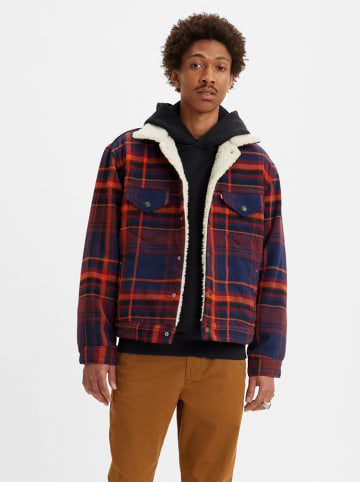 Levi´s Tussenjas donkerblauw/oranje
