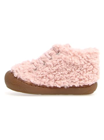 Naturino Enkelboots "Cocoon Fur" lichtroze