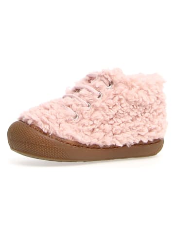 Naturino Enkelboots "Cocoon Fur" lichtroze