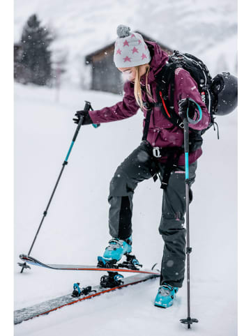 Zimtstern Kurtka narciarska "Saentiz" w kolorze jagodowym