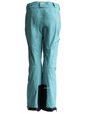Zimtstern Spodnie narciarskie "Freez" w kolorze turkusowym