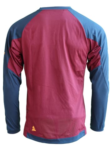Zimtstern Fahrradtrikot "PureFlowz" in Blau/ Bordeaux