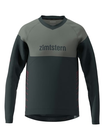 Zimtstern Fahrradtrikot "Bulletz" in Schwarz/ Khaki