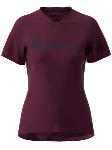 Zimtstern Shirt "EcoFlowz" bordeaux