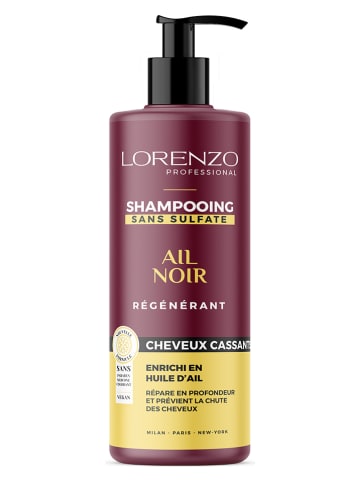 LORENZO Shampoo "Black Garlic" - 500 ml