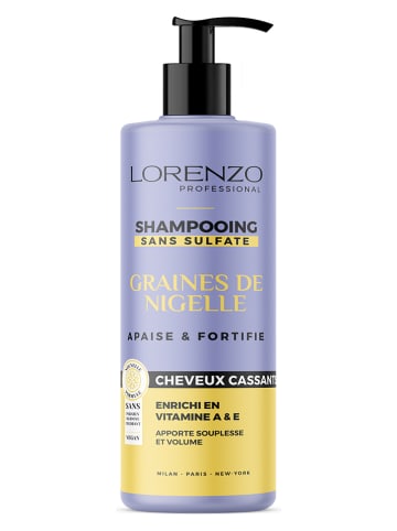 LORENZO Shampoo "Nigella seed oil", 500 ml