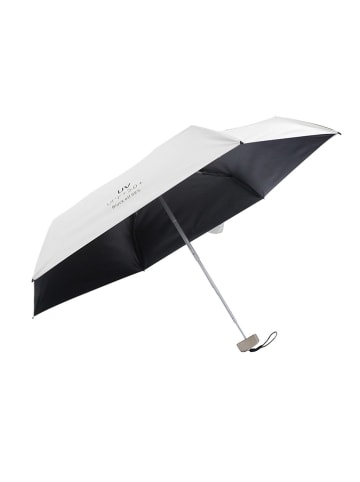 Parasol w kolorze biało-czarnym - Ø 90 cm