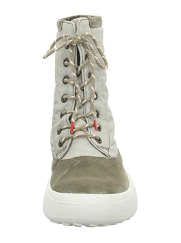 Think! Leder-Boots "Kusabi" in Grau/ Khaki