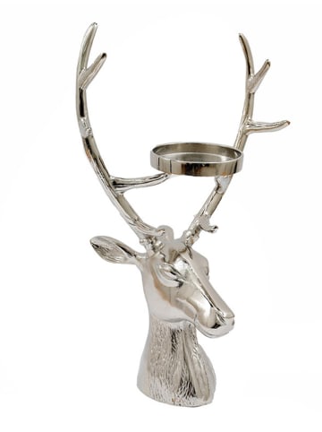 SiL Interiors Kaarshouder zilverkleurig - (H)58 cm