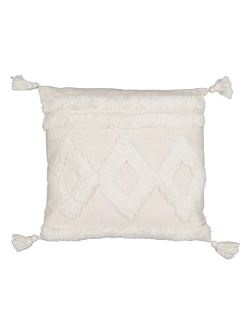 SiL Interiors Deko-Kissen in Weiß - (L)45 x (B)45 cm