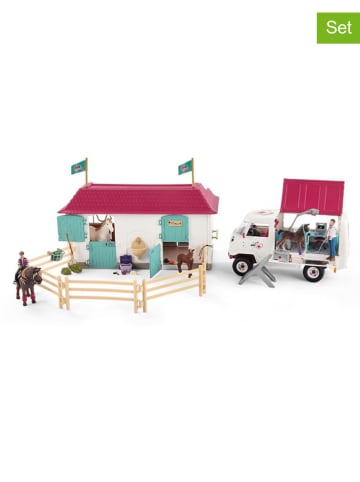 Schleich 39-częściowy zestaw "Vet visit at the stable" - 5+