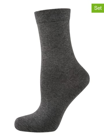 Nur Die 6-delige set: sokken antraciet