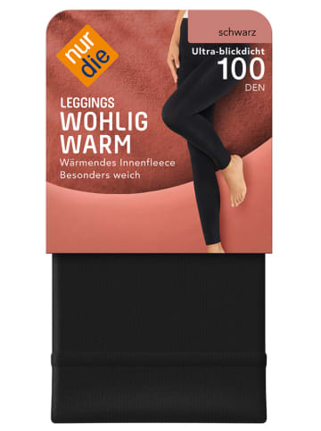 Nur Die Legginsy w kolorze czarnym