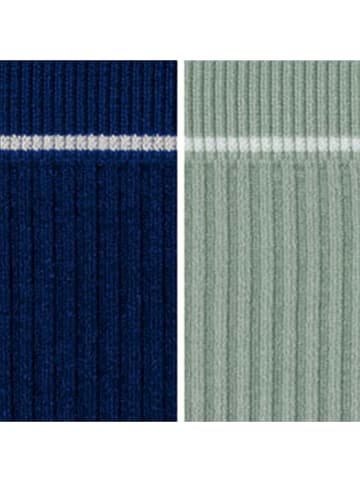 Nur Die 2-delige set: slips donkerblauw/groen