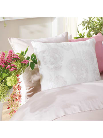 Cacharel Satijnen kussensloop "Lace" beige